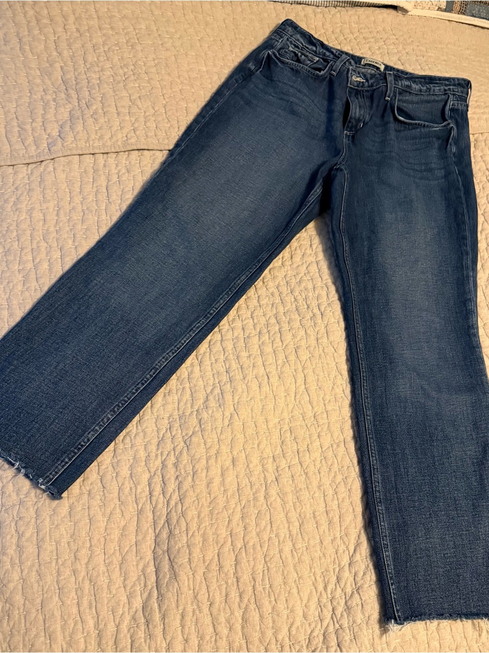 L'AGENCE Women's Indigo Straight-Leg Jeans